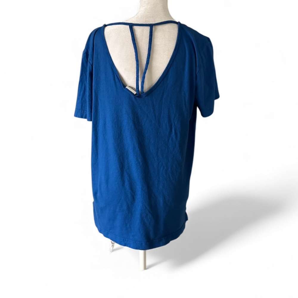 PINK Victoria's Secret Blue Short Sleeve Tee - Picture 3 of 7